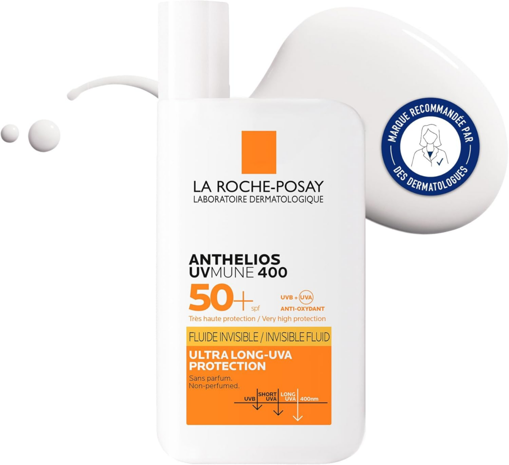creme solaire spf50 visage pas chere 2026 La Roche-Posay Anthelios